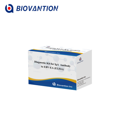 2-8°C'ye Duyarlılık Diagnostik Kütesi EBV-EA ELISA Test Kütesi için IgA Antibolu