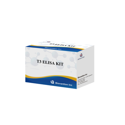 Hedef maddelerin doğru tespit edilmesi için yüksek spesifik T3 Elisa Test Kiti