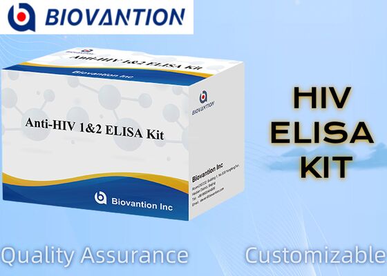 Biovantion 4. Nesil Yüksek Hassasiyetli ve Erken Teşhis İçin 96 Testli HIV Ab Ag ELISA Kiti
