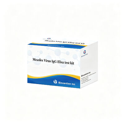 Kızamık Virüsü IgG ELISA Test Kiti Yüksek Hassasiyet Özgüllük