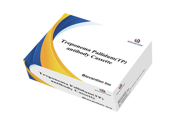 Toplam antikor tespiti Kolloidal Altın Hızlı Test İnsan Serum veya Plazma Treponema Pallidum için