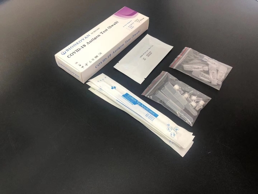 Roman Coronavirus Swab Test Kiti 25 adet Antijen Hızlı Test Kiti Kolloidal Altın