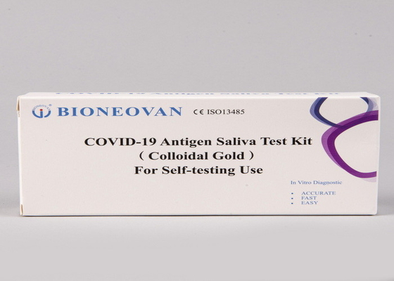 Virüs Koruması Covid 19 Antijen Test Kiti Kolloidal Altın Soğuk algınlığı arasında farkı gösterir Hızlı Test