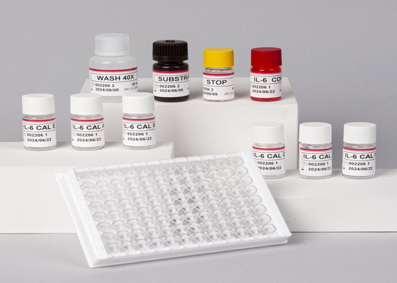 Laboratuvar veya Hastane Yüksek Hassasiyetli Toplam IgE Antikorları IgE ELISA Test Kits