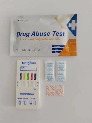 Hızlı Bağışıklık Testleri Bulma Kütesi İnsan Bağışıklık Eksikliği Virüsü MTD/OPI/OXY/PPX/THC Uyuşturucu Testi