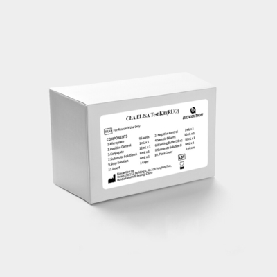 Laboratuvar veya hastane için yüksek hassasiyetli insan kanseroembriyonik antijenli Elisa test kiti