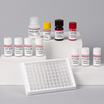 96 testle teşhis için ücretsiz ELISA kiti.