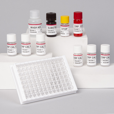 Biovantion Duyarlılığı CRP Elisa Test Kiti 2-8.C'de istikrarlı, doğru sonuçlar için spesifik