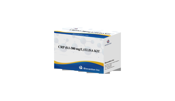 Biovantion Duyarlılığı CRP Elisa Test Kiti 2-8.C'de istikrarlı, doğru sonuçlar için spesifik
