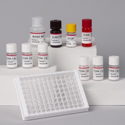 Ferritin ELisa test kiti Hızlı Serum Duyarlılığı Elisa Test Biovantion 2-3 Saat Test Zamanı 2-8.C Depolama