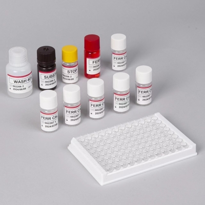 Ferritin ELisa test kiti Hızlı Serum Duyarlılığı Elisa Test Biovantion 2-3 Saat Test Zamanı 2-8.C Depolama