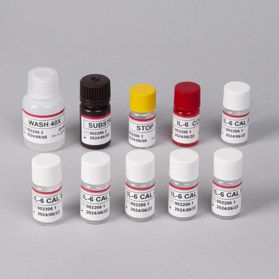 IL-6 Interleukin 6 Elisa Test Kits 2-3 Saat Test Zamanı Biovantion Serum / Plazma Formatu 18 Aylık Kalıcılık