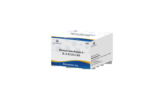 IL-6 Interleukin 6 Elisa Test Kits 2-3 Saat Test Zamanı Biovantion Serum / Plazma Formatu 18 Aylık Kalıcılık
