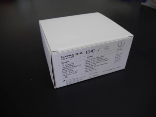 D vitamini elisa test kiti Özelliği 18 Aylık raf ömrü ile Elisa test kiti Biovantion ile test süresi 2-3 saat