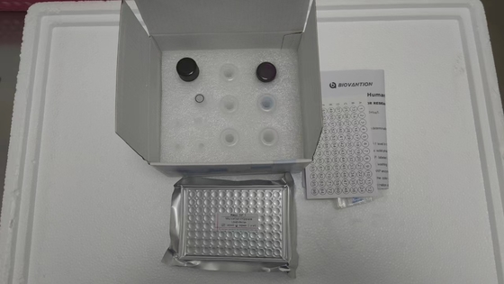 IGF-1 RUO spesifiklik eliza testi Serum/Plasma Test 2-3 Saatli ELISA testi 2-8.C'de saklanır
