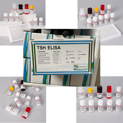 Yüksek Doğruluklı Hastalık Testleri Tiroid Stimülasyon Hormonu TSH Thyrotropin Elisa Test Kits