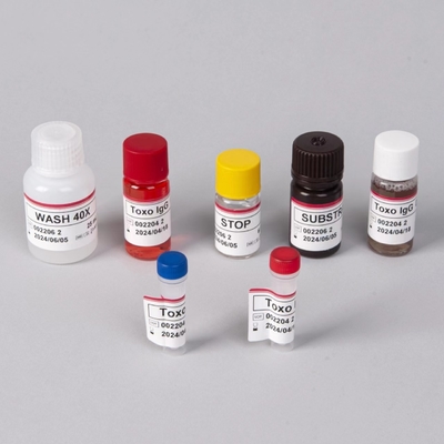 Hastaneler laboratuvarlar klinikler yüksek doğruluklu Toxo IgM ELISA test kitleri kullanır