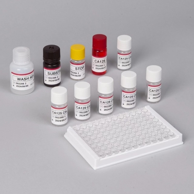 Enzim Bağlı Immunoassay Karbonhidrat Antijen 125 CA125 Elisa Test Kiti