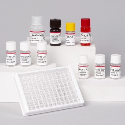 Enzim Bağlı Immunoassay Karbonhidrat Antijen 125 CA125 Elisa Test Kiti