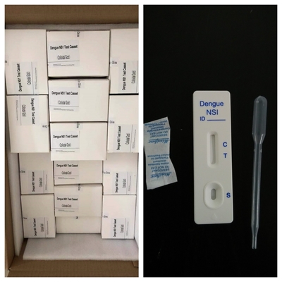 Yüksek Duyarlılıklı Dengü IgG/IgM Hızlı Test Kaseti 24 Aylık raf ömrü ile
