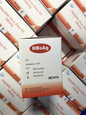 HBsAg ELISA Test Kütesi HBsAg Virüsünün Nitelikli Belirlenmesi