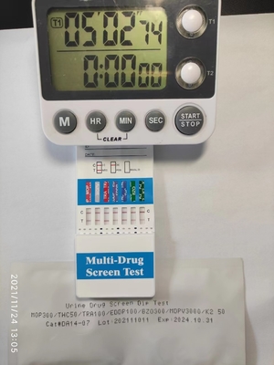 Hızlı Bağışıklık Testleri Bulma Kütesi İnsan Bağışıklık Eksikliği Virüsü MTD/OPI/OXY/PPX/THC Uyuşturucu Testi