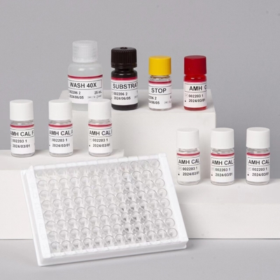 ELISA Deteksi Reagent Kit Yüksek hassasiyetli AMH Elisa Test Kit Hastane Kullanımı