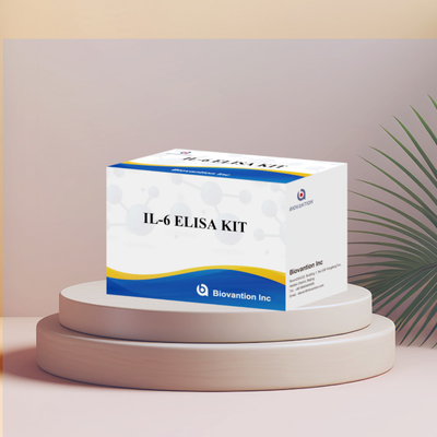 IL-6 Interleukin-6 İnsan Elisa Detektör Reagent Elisa Analizörü ve Yıkayıcı