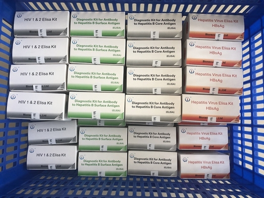 Spesifikite 2-3 Saatlik Anti-ACA IgM Elisa Hayvan Testi 18 Aylık raf ömrü ile
