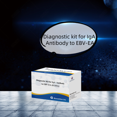 2-8°C'ye Duyarlılık Diagnostik Kütesi EBV-EA ELISA Test Kütesi için IgA Antibolu