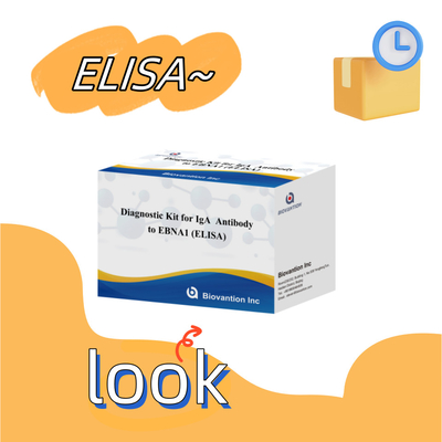 Özellik tıbbi teşhis ve değerlendirme için doğru ve zamanında ELISA test kiti