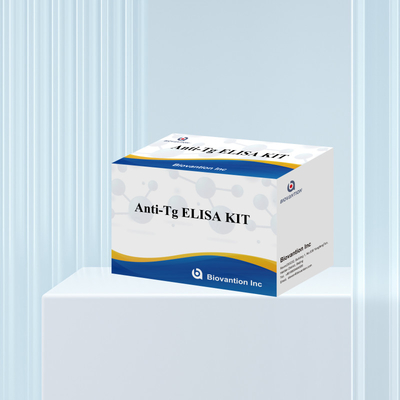 Elisa İnsan Antitirooglobulin Antibody Anti-Tg Hastane ve Laboratuvar için Diagnostic Kit