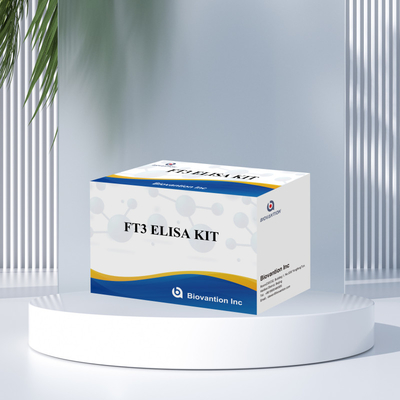 FT3 İnsan Diagnostik Rejanları için Serbest Triyodothyronine 96T ELISA Testiyle Klinik Hastane Laboratuvarı
