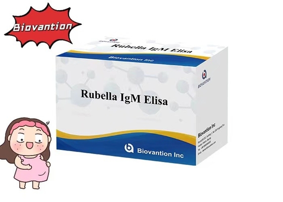 Rubella IgM ELisa Test Kits Doğurganlık Eugenik On Hamile Kadın Kullanımı