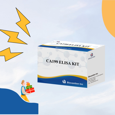 Hızlı ve Kesin Elisa İnsan Testi Elisa Reagent Deteksi CA199 Nüfus