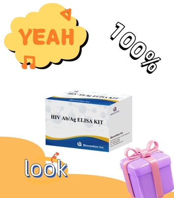 HIV Ab Ag Elisa Test Kitsleri 18 Aylık raf ömrü ve Yüksek Duyarlılık/Özellik