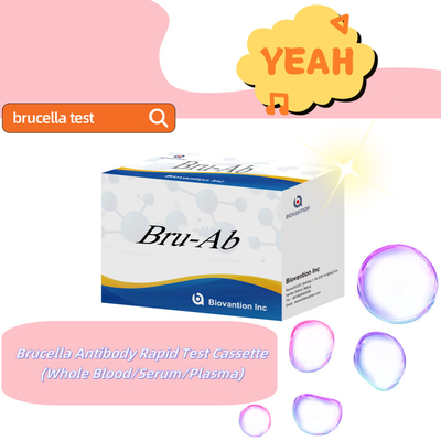 ELISA Hayvan Bru-Ab Elisa Reagent 192t Domuzlar Keçi Sığır ve Koyunlar için