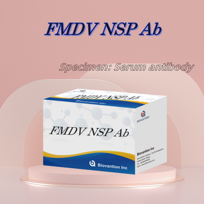 Hayvan Serisi Elisa test kiti FMDV NSP Ab Serum antikor teşhis reagansı hayvanlar için