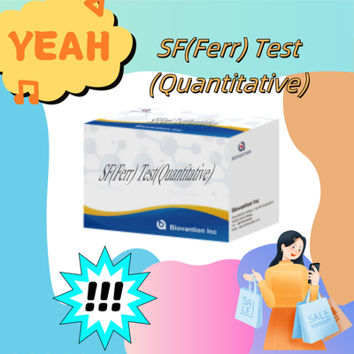 Kesin ve Hızlı SF ((Ferr) ELISA Test Kütesi Serum ferritinin nicel tespiti için veteriner enstrümanı
