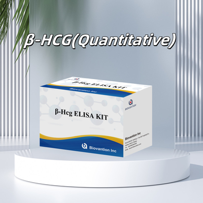 Beta-hCG (Kvantitatif) 1 Saatlik Elisa Antibody Duyarlılığı ve Spesifikliği Test Kütesi