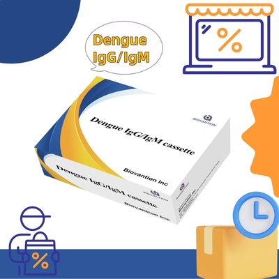 Dengü IgG / IgM Hızlı Testi 24 Aylık Kalıcılık ve Yüksek Duyarlılık