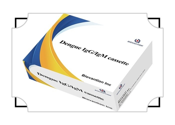 Rafa Dayanıklı Dengue Ns1 Ag Cassette Hızlı Kolloidal Altın Test WB/S/P Örnek Sonuçları İçin