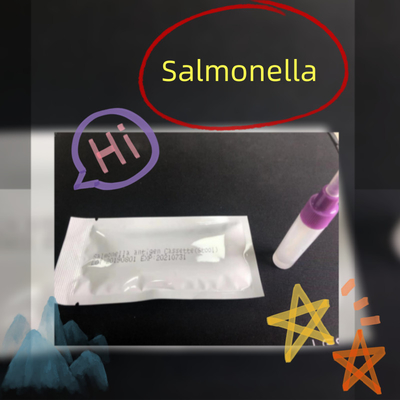 24 Aylık Geçerlilik Süreci Salmonella Tifoid Antijen Testi S. Tifoid Kaseti Kolloidal Altın Hızlı Test Kaseti