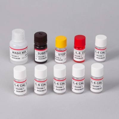IL 6 Elisa Test Kits 1 Saat Test Zamanı 96 Testler IVD Laboratuvar Kullanımı İçin ELISA Kits
