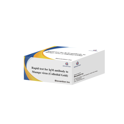 Hızlı ve Kesin Kolloidal Altın Hızlı Test IgM Antibody To Mumps Virus