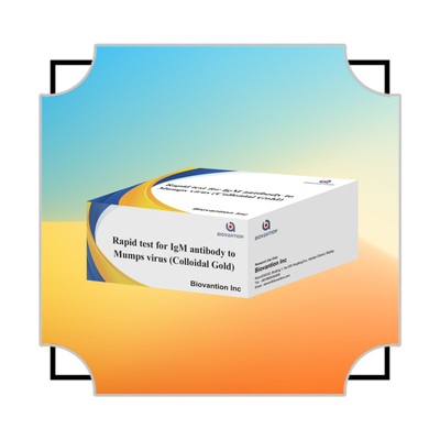Hızlı ve Kesin Kolloidal Altın Hızlı Test IgM Antibody To Mumps Virus