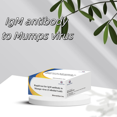 Hızlı ve Kesin Kolloidal Altın Hızlı Test IgM Antibody To Mumps Virus