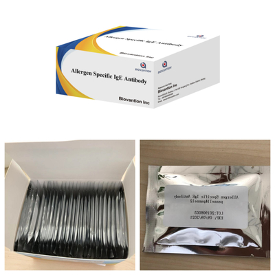 WB/S/P Kolloidal Gold Rapid Test, alerjen spesifik IgE antikorları için