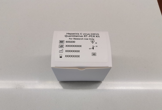 Hepatit B Virüsü HBV kantitatif PCR KIT Duyarlılık Örnek Tipi Test Kiti 96 Testle