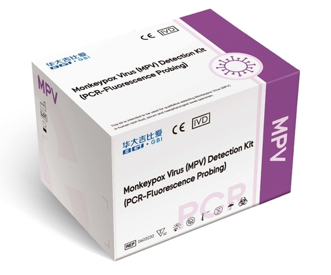 Çin'de Maymunvarı Serumu Elisa Test Kits 1 Saatlik Assay Time Kit Formatı
